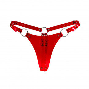 Feral Feelings | Трусики классические Feral Feelings - String Bikini Red Trasparent. Цена: 989 грн