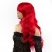 Fetish Hair | Парик длинный вьющийся с челкой Fetish Hair красный, 60 см. Ціна 637 грн. Фото: 1