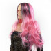 Fetish Hair | Парик длинный волнистый Fetish Hair балаяж розовый, 65 см. Ціна 695 грн. Фото: 1
