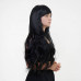 Fetish Hair | Парик длинный волнистый с челкой Fetish Hair черный, 80 см. Цена 750 грн. Фото: 1
