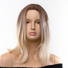 Fetish Hair | Парик прямой Fetish Hair омбре блонд, 35 см. Ціна: 1850 грн