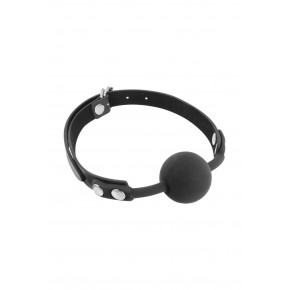 Fetish Tentation | Класичний Кляп З Силіконовим Кулькою Fetish Tentation Silicone Gag Ball Black. Ціна: 662 грн