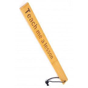 Fetish Tentation | Паддл Fetish Tentation Paddle Teach me a lesson Bamboo, упакован в ПЭ пакет. Цена: 519 грн