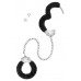 Fetish Tentation | Поножи Fetish Tentation Adjustable metal and fur ankle cuffs. Цена 629 грн. Фото: 1