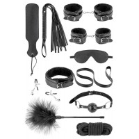Fetish Tentation | Набор для BDSM Fetish Tentation SM Bondage Box in vegan leather 10pcs. Ціна 1949 грн