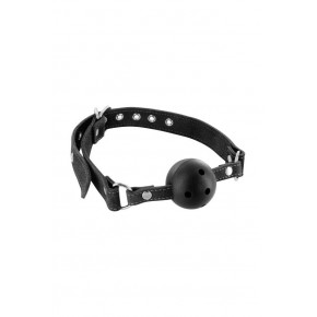 Fetish Tentation | Кляп Fetish Tentation Premium Leather gag with stiff ball. Цена: 1 089 грн