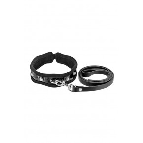 Fetish Tentation | Поводок Fetish Tentation Premium Patent leather chocker and leash. Цена: 2 838 грн