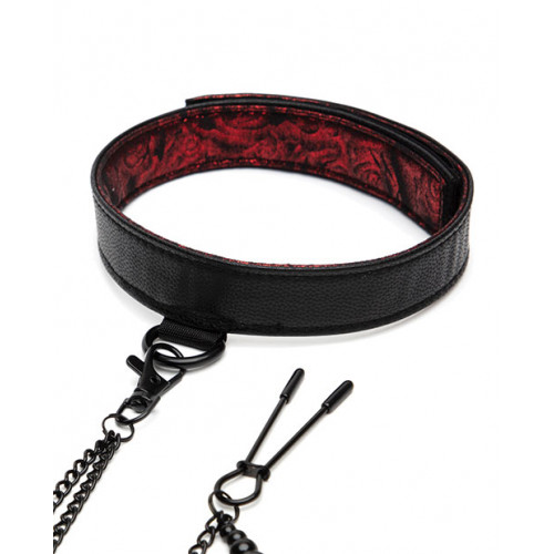 Fifty Shades of Grey | Ошейник с зажимами на соски Sweet Anticipation Fifty Shades of Grey Collar Nipp. Цена 1 299 грн. Фото: 1