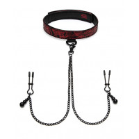 Fifty Shades of Grey | Ошейник с зажимами на соски Sweet Anticipation Fifty Shades of Grey Collar Nipp. Цена 1 096 грн