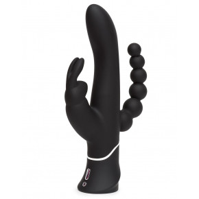 Fifty Shades of Grey | Потрійний вібратор Happy Rabbit Triple Curve Rechargeable Rabbit Vibrator. Ціна: 5200 грн