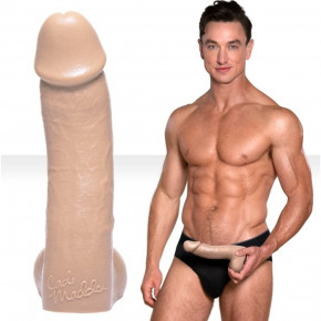 Fleshlight | Фаллоимитатор реалистичный Fleshjack Boys Cade Maddox Silicone Dildo (RP), телесный, 22.8 х 5.5 см. Цена: 3 100 грн