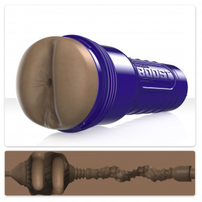 Fleshlight | Мастурбатор-попка Fleshlight Boost Blast Female Medium Dark Flesh, плавающие кольца Turbo Tech. Цена: 3 093 грн