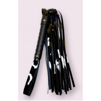 Батіг Flirty, еко-лак, чорний, 60 см Батіг Flirty, еко-лак, чорний, 60 см