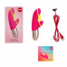 Fun Factory | Мини вибратор-кролик со стимулирующей лентой Fun Factory AMORINO pink/neon yellow, лента съемная. Ціна 2719 грн. Фото: 3
