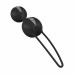 Fun Factory | Вагинальные шарики Fun Factory SMARTBALLS DUO, черно-серые, 2 шт, диаметр 3,2 и 3,6 см. Цена 1 139 грн. Фото: 2