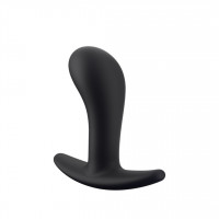 Fun Factory | Анальная пробка Fun Factory BOOTIE M, черная, диаметр 3,3 см, тонкий ограничитель. Ціна 1369 грн