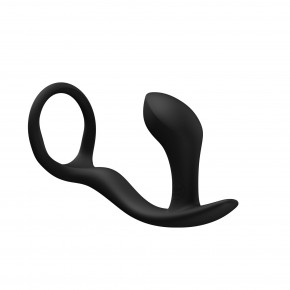 Fun Factory | Анальная пробка с эрекционным кольцом Fun Factory Bootie Ring Black. Цена: 534 грн