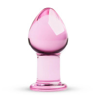 Gildo | Рожева Анальна Пробка З Скла Gildo Pink Glass Buttplug No. 27. Ціна 1699 грн
