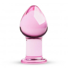 Gildo | Рожева Анальна Пробка З Скла Gildo Pink Glass Buttplug No. 27. Ціна: 1699 грн