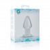 Gildo | Анальна пробка Gildo Glass Buttplug No.25. Ціна 1479 грн. Фото: 3