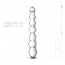 Gildo | Скляний Ділдо В Вигляді Намистин Gildo Glass Dildo No19. Ціна 1444 грн. Фото: 3