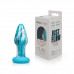 Gildo | Стеклянная анальная пробка Gildo - Ocean Curl Glass Butt plug. Ціна 1104 грн. Фото: 7