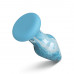 Gildo | Стеклянная анальная пробка Gildo - Ocean Curl Glass Butt plug. Ціна 1104 грн. Фото: 3
