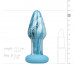 Gildo | Стеклянная анальная пробка Gildo - Ocean Curl Glass Butt plug. Ціна 1104 грн. Фото: 5