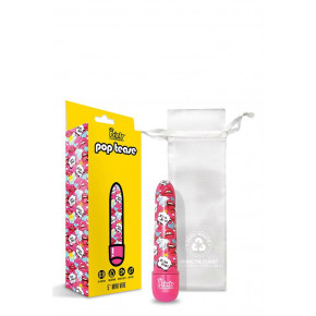 Global Novelties | Мини-вибратор Global Novelties Prints Charming Pop Tease с ярким принтом, разноцветный. Цена: 1 150 грн