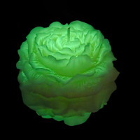 GlowKink | Свеча пион люминесцентная GlowKink низкотемпературная, салатовая, L. Цена 495 грн GlowKink | Свеча пион люминесцентная GlowKink низкотемпературная, салатовая, L. Цена 495 грн