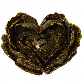 GlowKink | Свеча низкотемпературная в виде розы с глитером GlowKink черная, М. Ціна: 450 грн