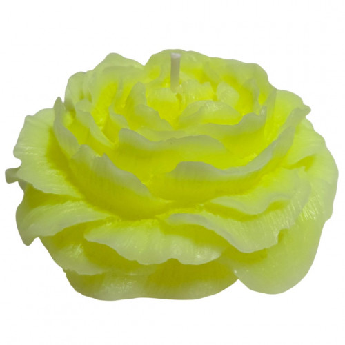 GlowKink | Свеча пион люминесцентная GlowKink низкотемпературная, салатовая, L. Ціна 495 грн. Фото: 1