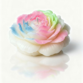 GlowKink | Свеча люминесцентная пион GlowKink низкотемпературная, разноцветная, L. Ціна: 550 грн