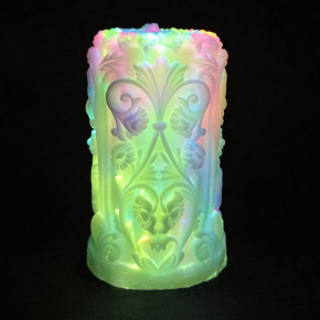 GlowKink | Свеча низкотемпературная люминесцентная рельефная GlowKink VIP-концентрация, разноцветная, 233 г. Ціна: 2950 грн