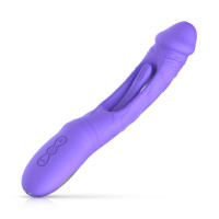  | Вибратор Good Vibes Only - Flax Vibrating Dildo with G-Spot Stimulator. Ціна 3529 грн