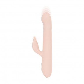 Good Vibes Only | Вибратор-кролик Good Vibes Only - SHAI Thrusting Vibrator Soft Silicone - Pink. Ціна: 4419 грн