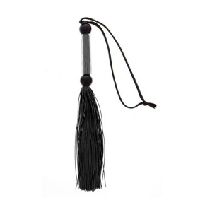 Guilty Pleasure | Флогер GP SILICONE FLOGGER WHIP BLACK. Цена: 320 грн