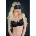 Guilty Pleasure | Маска на очі GP BLINDFOLD BLACK. Ціна 890 грн. Фото: 2