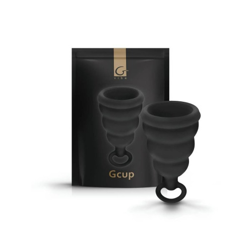 Gvibe | Менструальная чаша Gcup Gvibe, S, черная, 6 х 3.5 см. Цена 290 грн Gvibe | Менструальная чаша Gcup Gvibe, S, черная, 6 х 3.5 см. Цена 290 грн