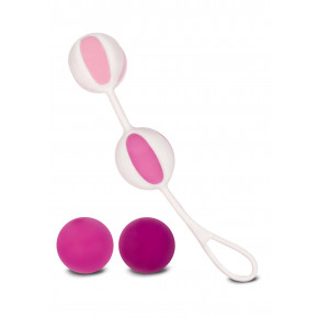 Gvibe | Шарики вагинальные Gvibe Geisha Balls 2 для тренировки интимных мышц, розовые. Цена: 885 грн