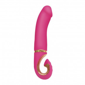 Gvibe | Вибратор нереалистичный Gjay Mini Gvibe, розовый, 19 см х 3.5 см. Цена: 3 590 грн