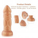Hismith | Силиконовый дилдо Hismith Slightly Curved Silicone Dildo Monster Series. Ціна 3189 грн. Фото: 2