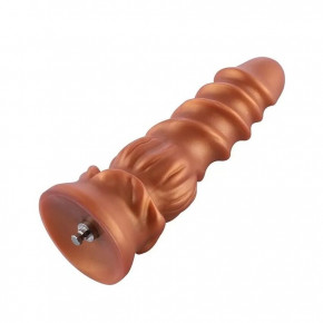 Hismith | Силиконовый дилдо Hismith Spiral Grain Silicone Dildo Monster Series. Ціна: 3189 грн