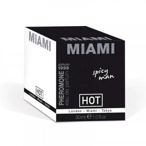 HOT | Чоловічі духи - HOT Pheromon Parfum MIAMI Spicy Man. Ціна 2288 грн HOT | Чоловічі духи - HOT Pheromon Parfum MIAMI Spicy Man. Ціна 2288 грн