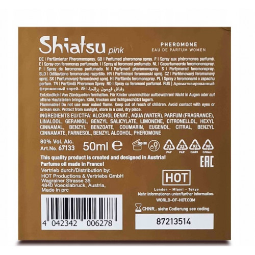 HOT | Духи с феромонами женские SHIATSU Pheromone Fragrance women pink 50 ml. Цена 2 850 грн. Фото: 4