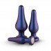 Hueman | Набір анальних пробок Hueman Comets Butt Plug Set of Three. Ціна 2250 грн. Фото: 1