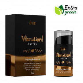 Intt | Рідкий Вібратор Intt Vibration Coffee (15 Мл Extra Green, Дуже Смачний, Діє До 30 Хвилин. Ціна: 719 грн