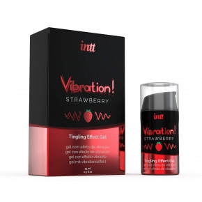 Intt | Рідкий вібратор Vibration Strawberry. Ціна: 609 грн