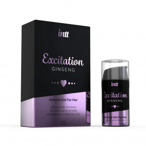 Intt | Збудливий Гель З Женьшенем Excitation. Ціна: 534 грн