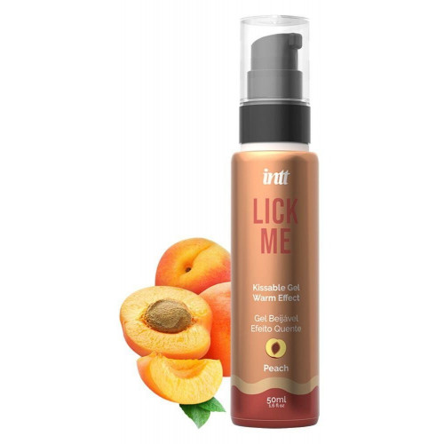 Intt | Съедобный гель со вкусом персика Intt Lick Me Peach и согревающим эффектом, 50 мл. Цена: 510 грн Intt | Съедобный гель со вкусом персика Intt Lick Me Peach и согревающим эффектом, 50 мл. Цена: 510 грн